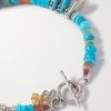 Playa Sterling Silver Multi-Stone Beaded Bracelet - CU Playa Sterling Silver Multi-Stone Beaded Bracelet - CU
