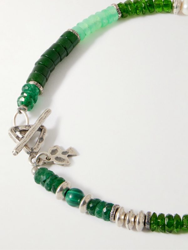 Forest Grove Sterling Silver Multi-Stone Bracelet - BK Forest Grove Sterling Silver Multi-Stone Bracelet - BK