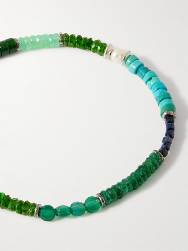 Forest Grove Sterling Silver Multi-Stone Bracelet - CU Forest Grove Sterling Silver Multi-Stone Bracelet - CU