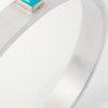 Azul Sterling Silver, 14-Karat Gold and Turquoise Cuff - CU Azul Sterling Silver, 14-Karat Gold and Turquoise Cuff - CU