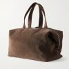 Nomad Suede Weekend Bag - BK