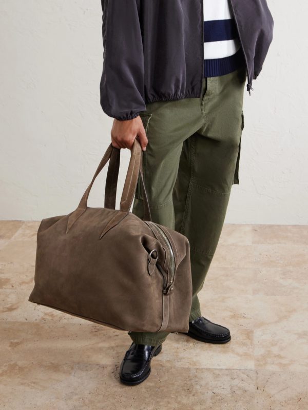 Nomad Suede Weekend Bag - OU