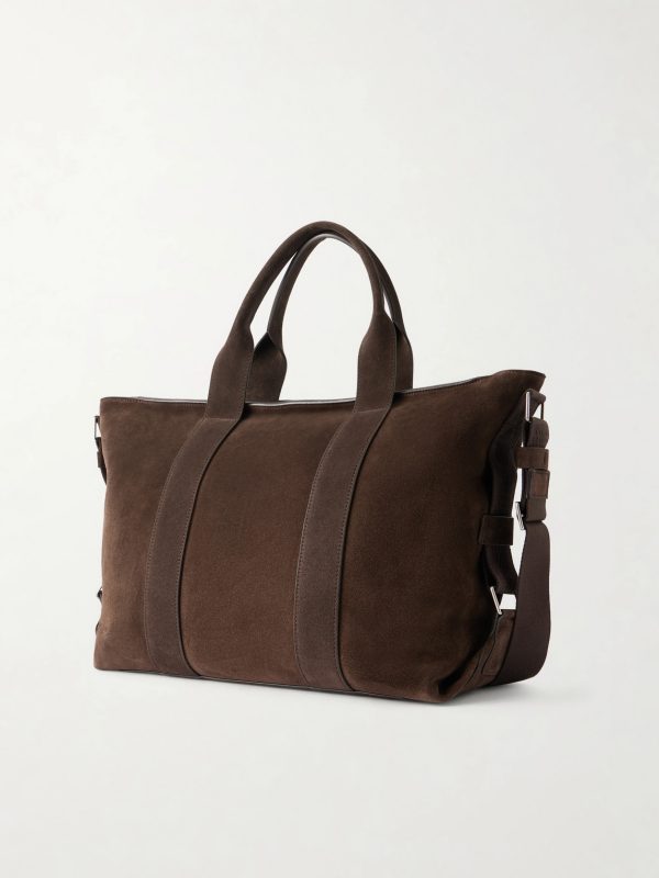 Racer Suede Tote Bag - BK