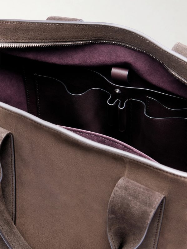 Racer Suede Tote Bag - E1