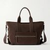 Racer Suede Tote Bag