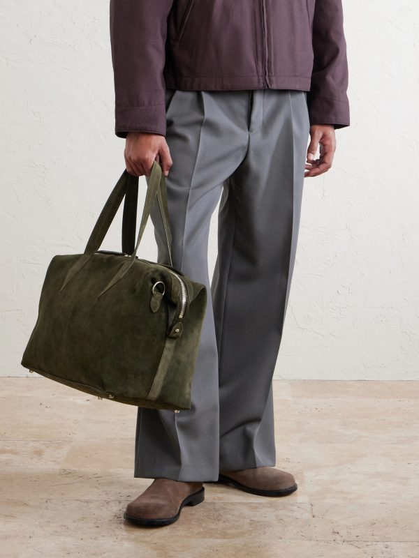 Nomad Suede Weekend Bag - OU