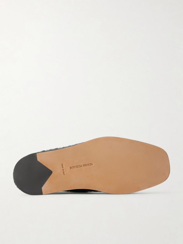 Palazzo Intrecciato Leather Loafers - E1