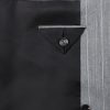 Pinstriped Wool Blazer - E1 Pinstriped Wool Blazer - E1