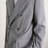 Pinstriped Wool Blazer - E2 Pinstriped Wool Blazer - E2