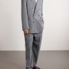 Pinstriped Wool Blazer - OU Pinstriped Wool Blazer - OU