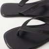 Logo-Embossed Rubber Flip Flops - CU