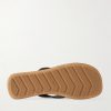 Logo-Embossed Rubber Flip Flops - E1