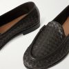 Intrecciato Leather Loafers - CU