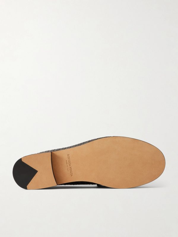 Intrecciato Leather Loafers - E1