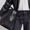 Intrecciato Leather Weekend Bag - CU Intrecciato Leather Weekend Bag - CU