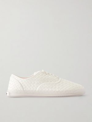 Intrecciato Leather Sneakers Intrecciato Leather Sneakers