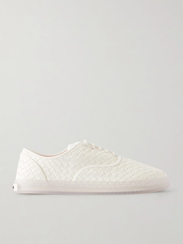 Intrecciato Leather Sneakers Intrecciato Leather Sneakers