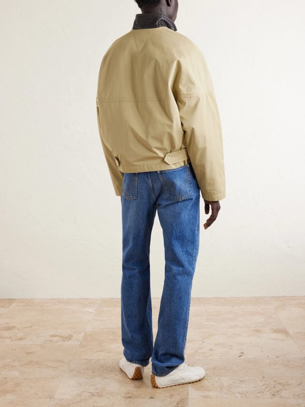 Straight-Leg Organic Jeans - BK
