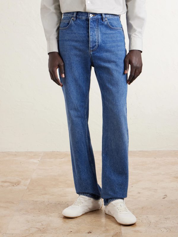 Straight-Leg Organic Jeans - FR