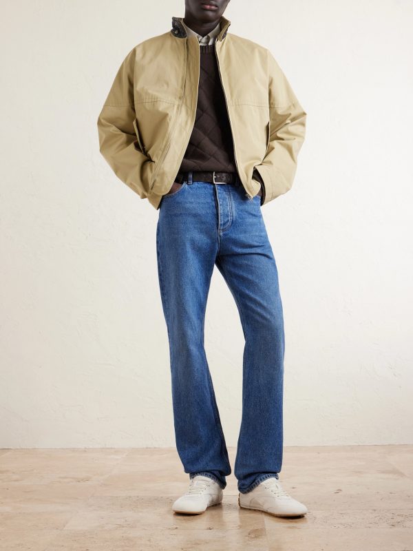 Straight-Leg Organic Jeans - OU