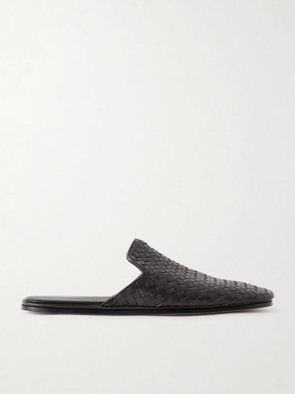 Intrecciato Leather Slippers Intrecciato Leather Slippers