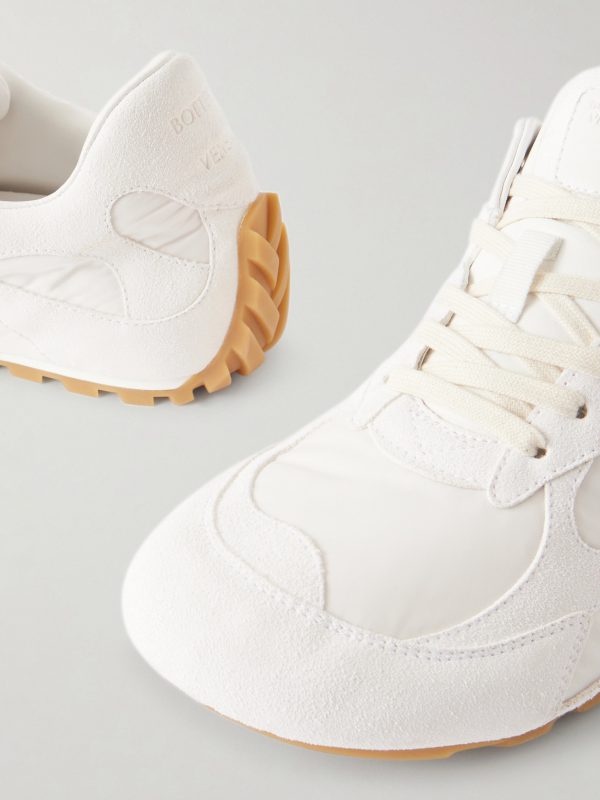 Orbit Flash Suede and Leather-Trimmed Shell Sneakers - CU Orbit Flash Suede and Leather-Trimmed Shell Sneakers - CU