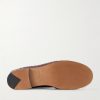 Silenzio Intrecciato Leather Loafers - E1