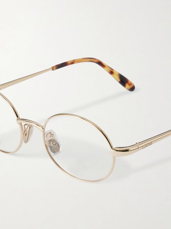 Slim Pantos Gold-Tone Glasses - E1 Slim Pantos Gold-Tone Glasses - E1