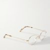 Slim Pantos Gold-Tone Glasses - FR Slim Pantos Gold-Tone Glasses - FR