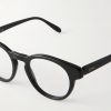 Slim Round Acetate Glasses - CU