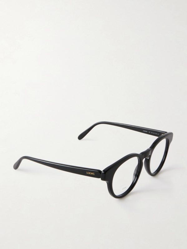 Slim Round Acetate Glasses - FR