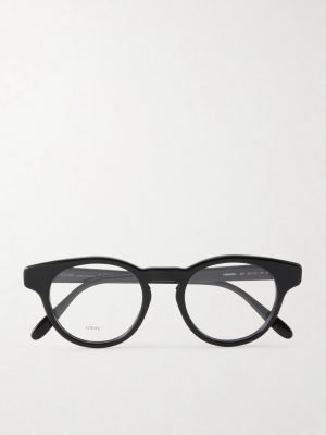 Slim Round Acetate Glasses