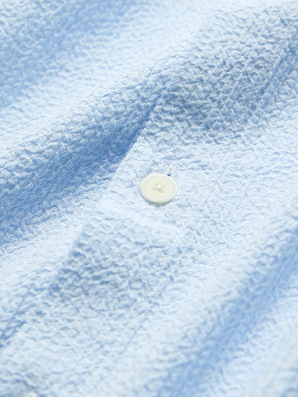 Textured Cotton-Blend Shirt - CU Textured Cotton-Blend Shirt - CU