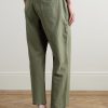 Lunar Straight-Leg Linen and Cotton-Blend Suit Trousers - BK
