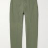 Lunar Straight-Leg Linen and Cotton-Blend Suit Trousers
