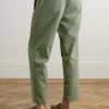 Assembly Straight-Leg Cotton Drawstring Trousers - BK Assembly Straight-Leg Cotton Drawstring Trousers - BK