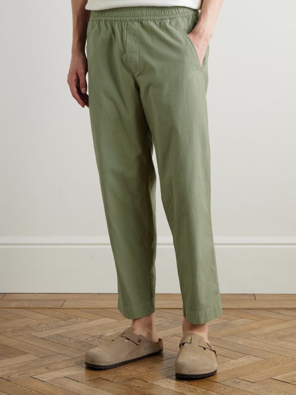 Assembly Straight-Leg Cotton Drawstring Trousers - FR Assembly Straight-Leg Cotton Drawstring Trousers - FR