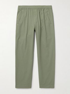 Assembly Straight-Leg Cotton Drawstring Trousers Assembly Straight-Leg Cotton Drawstring Trousers