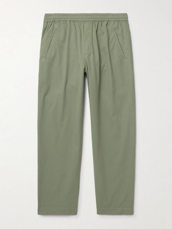 Assembly Straight-Leg Cotton Drawstring Trousers Assembly Straight-Leg Cotton Drawstring Trousers