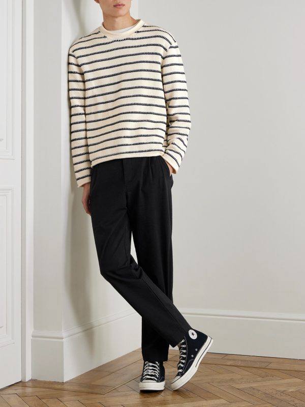 Assembly Straight-Leg Pleated Cotton-Blend Seersucker Trousers - OU Assembly Straight-Leg Pleated Cotton-Blend Seersucker Trousers - OU