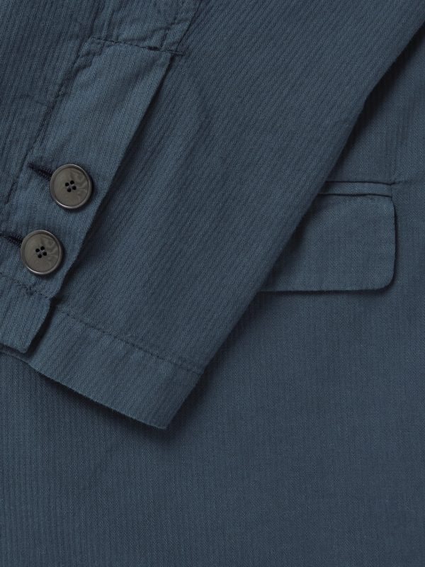 Assembly Textured-Cotton Suit Jacket - CU