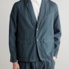 Assembly Textured-Cotton Suit Jacket - FR