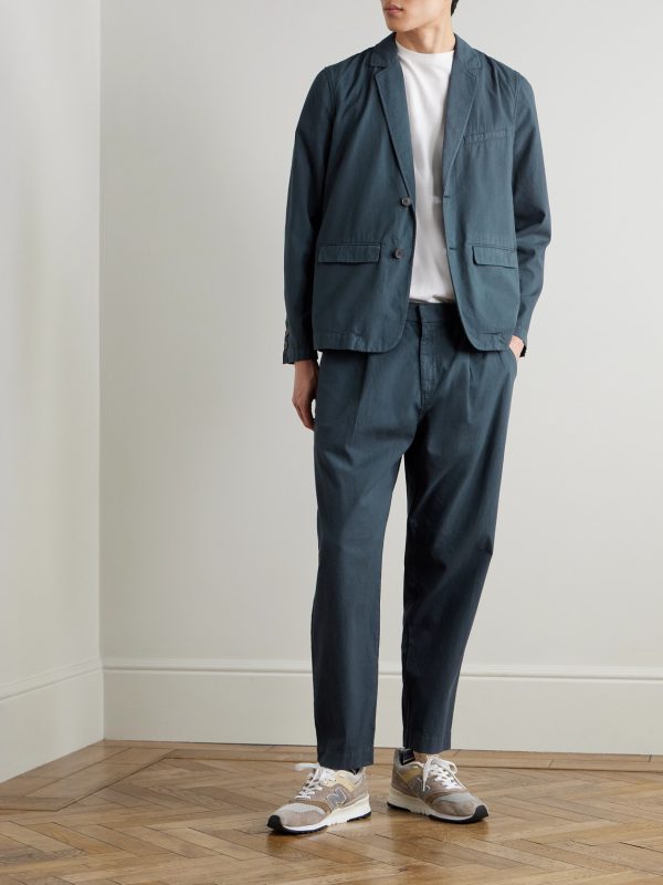 Assembly Textured-Cotton Suit Jacket - OU
