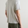 Striped Organic Cotton-Jersey T-Shirt - BK