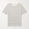 Striped Organic Cotton-Jersey T-Shirt
