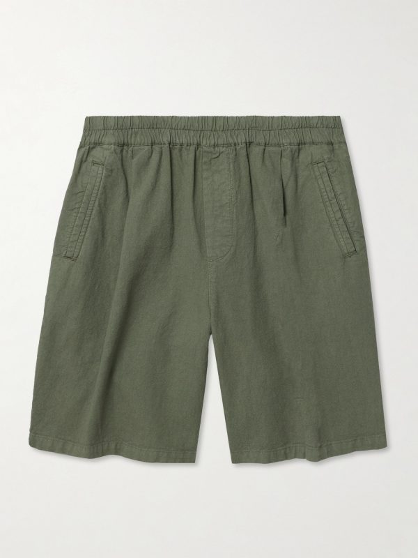 Assembly Wide-Leg Cotton-Blend Shorts