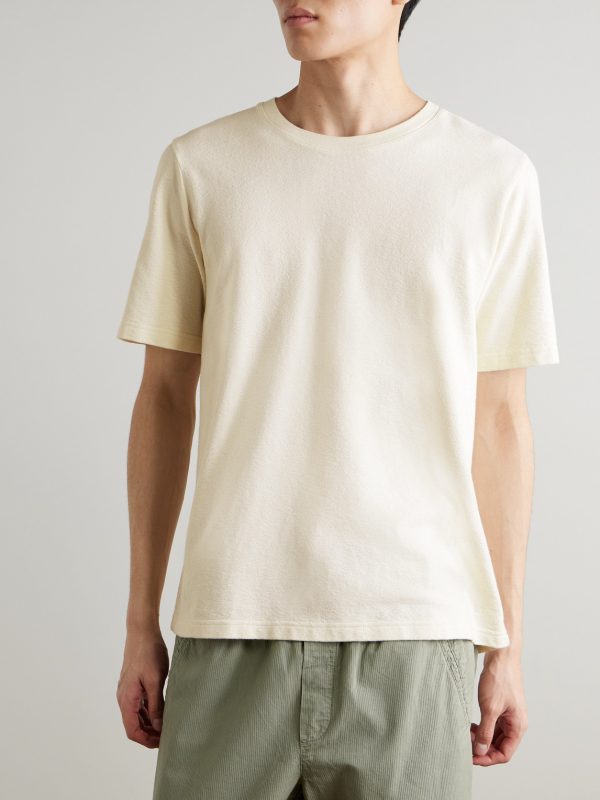 Textured Cotton T-Shirt - FR Textured Cotton T-Shirt - FR