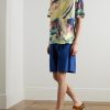 Gabe Printed Linen and Cotton-Blend Shirt - OU Gabe Printed Linen and Cotton-Blend Shirt - OU