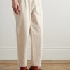 Drawcord Assembly Straight-Leg Linen and Cotton-Blend Trousers - FR Drawcord Assembly Straight-Leg Linen and Cotton-Blend Trousers - FR