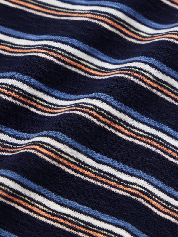 Striped Organic Cotton-Jersey T-Shirt - CU Striped Organic Cotton-Jersey T-Shirt - CU